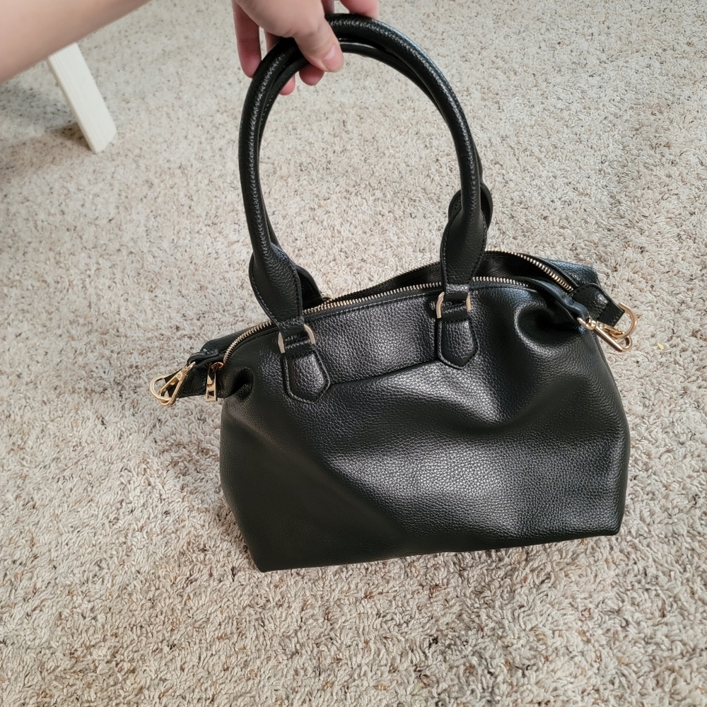 Black hand bag